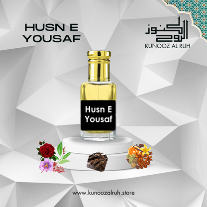 Husn E Yousaf | Premium Long Lasting Attar | 12ml
